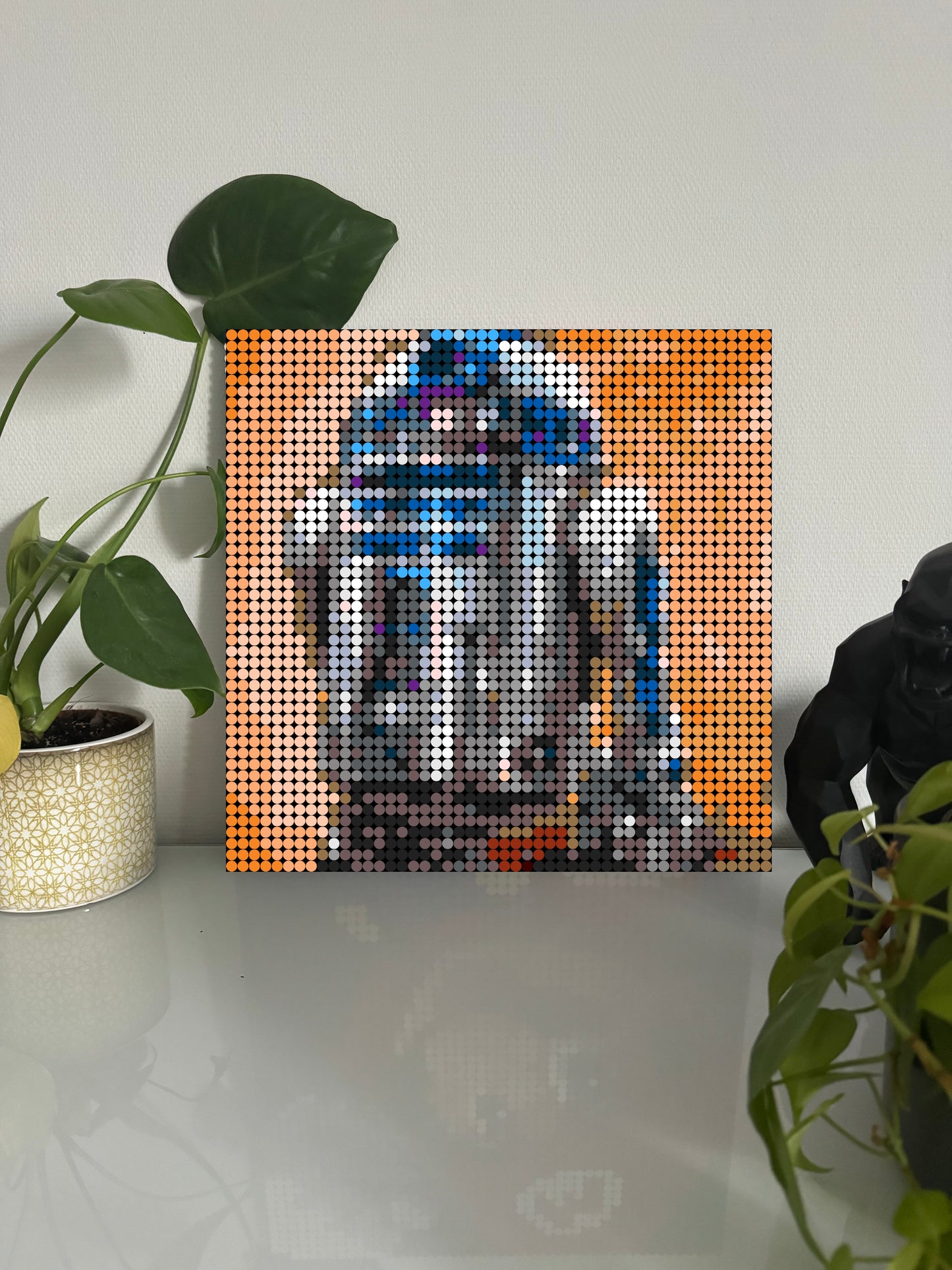 R2-D2 - Film – 2 304 pièces  - 38,4 × 38,4 cm -  Art Mural - compatible LEGO®
