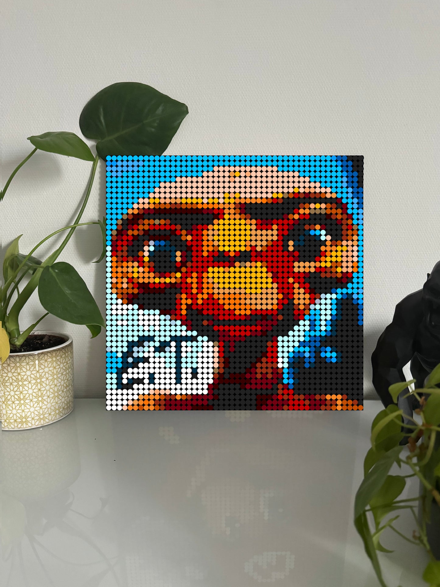 E.T. l’extraterrestre - Film – 2 304 pièces  - 38,4 × 38,4 cm -  Art Mural - compatible LEGO®