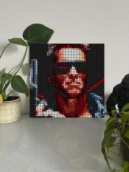 Terminator - Film – 2 304 pièces  - 38,4 × 38,4 cm -  Art Mural - compatible LEGO®