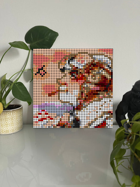 Antoine de Saint-Exupéry – 2 304 pièces  - 38,4 × 38,4 cm -  Art Mural - compatible LEGO®