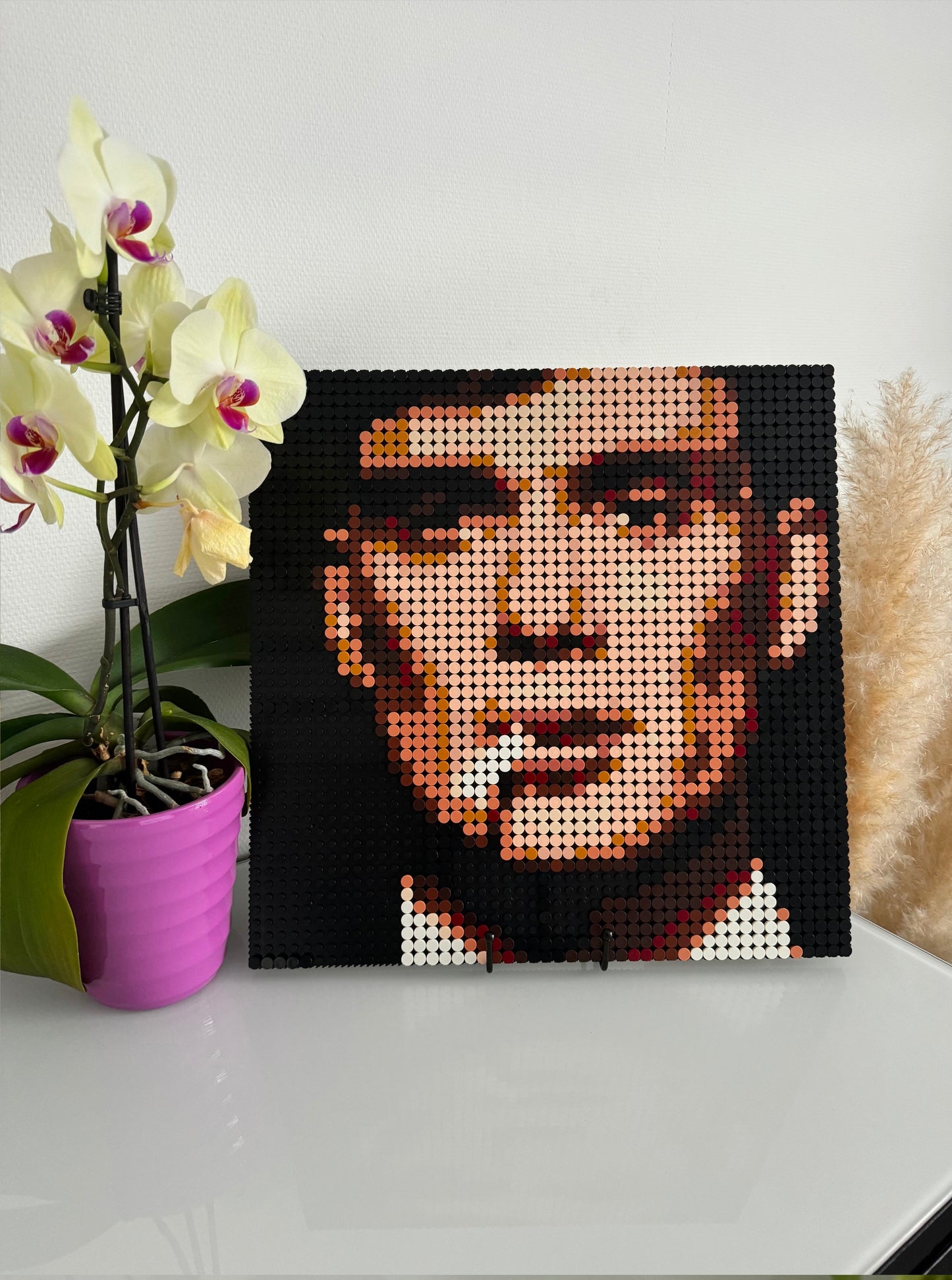 Thomas Shelby - Peaky Blinders – 2 304 pièces  - 38,4 × 38,4 cm -  Art Mural - compatible LEGO®