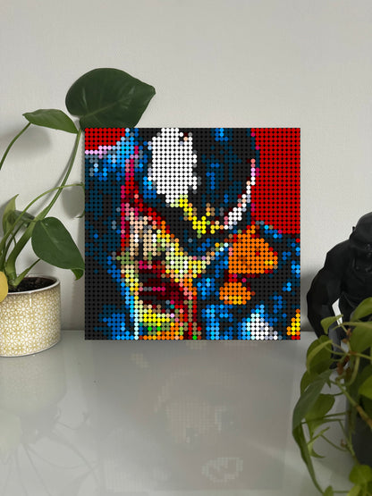 Venom - Film – 2 304 pièces  - 38,4 × 38,4 cm -  Art Mural - compatible LEGO®