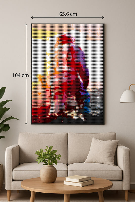Interstellar - XXL - Film – 10 240 pièces  - 65,6 × 104 cm -  Art Mural - compatible LEGO®